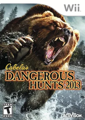 Cabela's Dangerous Hunts 2013 box cover front